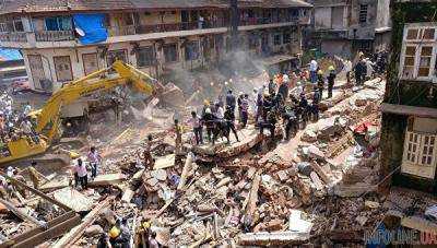 Число жертв обрушения дома в Мумбаи возросло до 34 человек