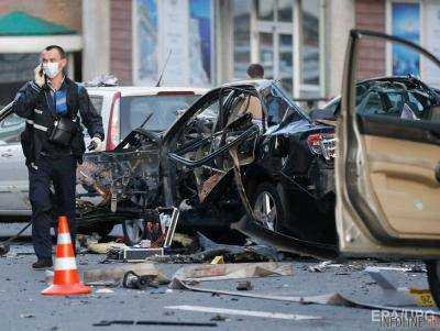 В СБУ заявили, что погибший на Бессарабке в результате взрыва автомобиля иностранец боролся с «путинским» режимом