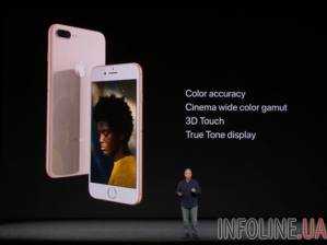 Apple показал iPhone 8: новый дизайн и "беспроводное будущее"