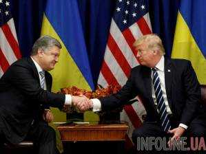 Трамп призвал Порошенка бороться с коррупцией в Украине