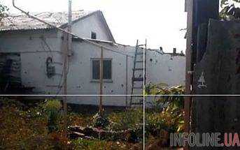 В Майорске и Гранитном поврежденны дома из-за обстрелов боевиков