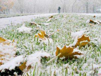 Синоптики ожидают первый снег в Украине во второй половине октября