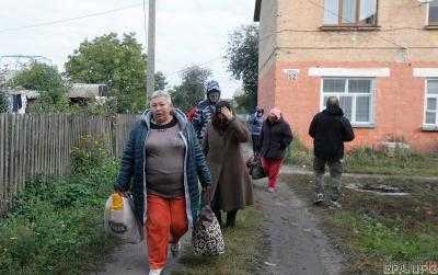 Большинство жителей военного городка вблизи Калиновки вернулись домой