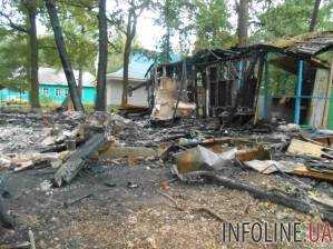 В Житомирской области горел санаторий где живут переселенцы