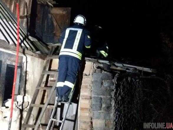 Во время пожара в Запорожской области погибли два человека