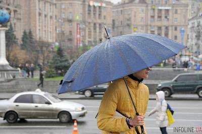Сегодня в большинстве областей Украины дожди