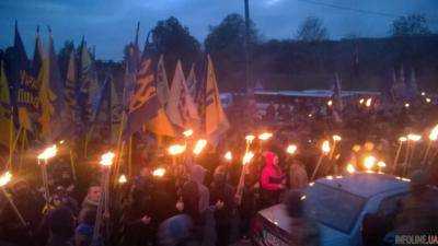 Около 7 тыс. человек участвует в марше славы героев в Киеве
