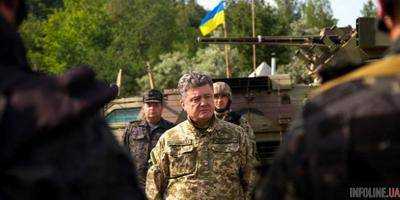 Президент Украины анонсировал ротацию подразделений в АТО