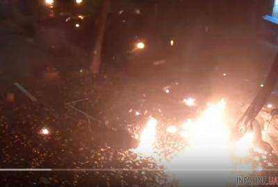 Опубликовано видео момента взрыва покушения на Мосийчука