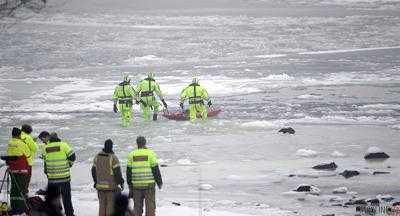 Российский вертолет упал у берегов Норвегии