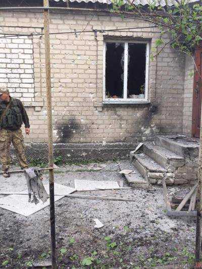 Боевики обстреляли Авдеевку, повреждены жилые дома