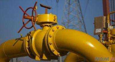 Украина уменьшила запасы газа в ПХГ до 16,9 млрд куб. м