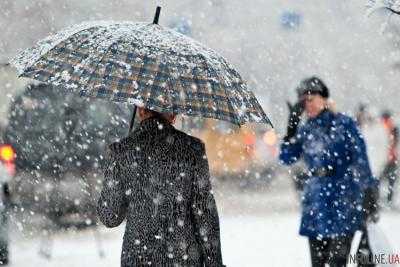В Украине ожидается мокрый снег с дождем