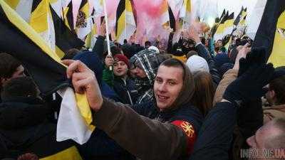 На "Русском марше" в Москве задержали несколько десятков человек