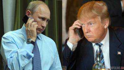 Путин сегодня проведет телефонный разговор с Трампом