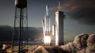 Маск анонсировал первый запуск Falcon Heavy в январе