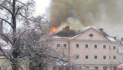 В Ужгороде горела школа