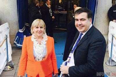 Стала известна реакция главной женщины Саакашвили на его задержание в украинской столице