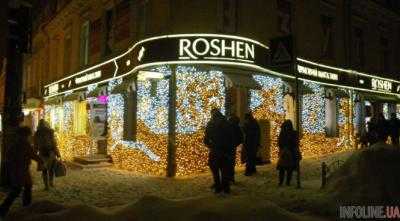 В Киеве активисты во время марша за импичмент разбили витрину магазина Roshen