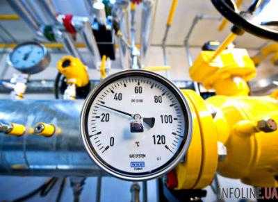 Украина увеличила потребление газа на 2,3%