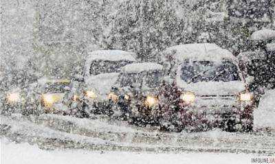 Снегопад в Киеве: за сутки выпала почти полумесячная норма