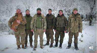 С хэштегом #Пожелаймира: военные с передовой поздравили украинцев с Новым годом и Рождеством.Видео