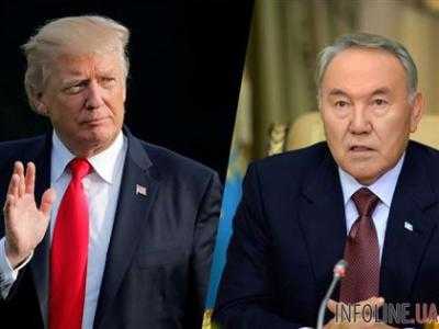 Трамп встретится с Назарбаевым