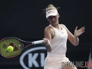 Australian Open: пятнадцатилетняя Костюк вышла в 1/16 финала