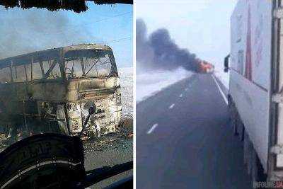 Полсотни погибших, сгорели живьем: автобус с пассажирами вспыхнул на ходу, спаслись трое