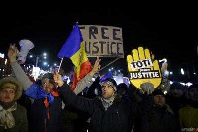 Протест против реформы юстиции: со всей Румынии люди съезжаются в Бухарест