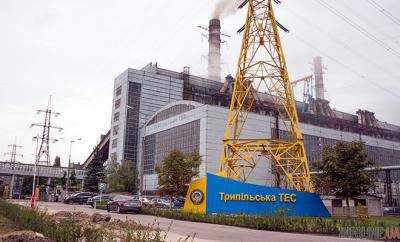 Трипольская ТЭС перейдет исключительно на украинский уголь