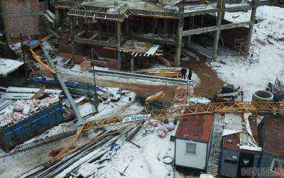 В Ивано-Франковской области упал строительный кран, есть погибшие