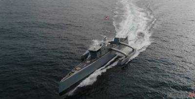 Беспилотный катер для борьбы с подводными лодками испытали в США.Видео