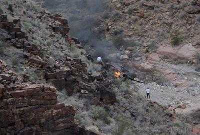 В Большом каньоне разбился вертолет, есть жертвы