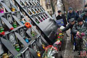 Порошенко в Киеве открыл выставку памяти Героев Небесной Сотни