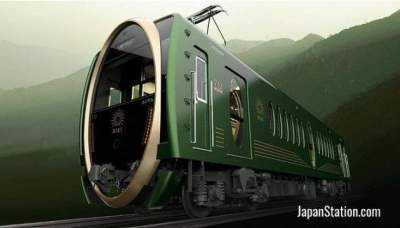 В Японии туристов порадуют необычным поездом