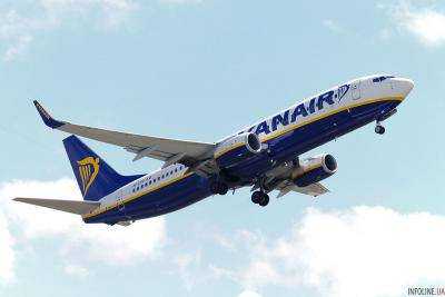 Ryanair начнет полеты в Украину осенью