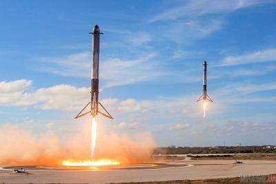 Маск показал видеоролик о запуске ракеты Falcon Heavy