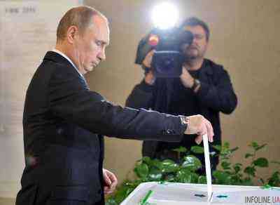 Владимир Путин проголосовал на выборах президента