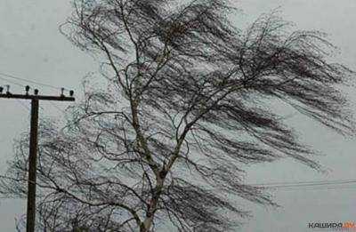 Во Львовской области объявили штормовое предупреждение третьего уровня