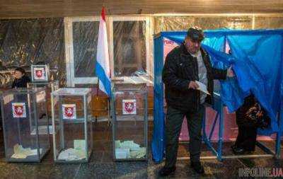 В аннексирована Крыму проголосовало более половины избирателей