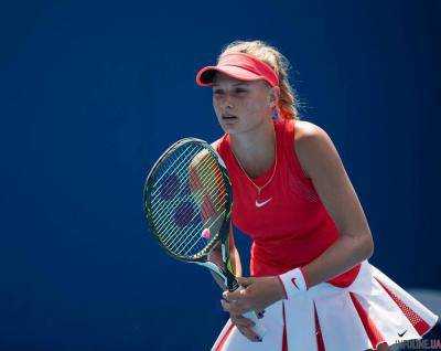 Теннисистка Ястремская впервые в карьере попала в основную сетку турнира "Премьер"