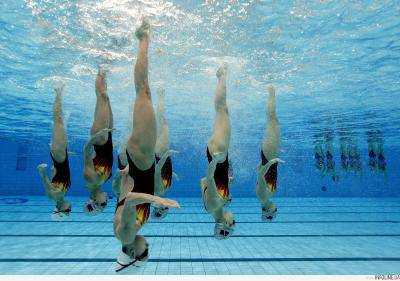 Сборную по синхронному плаванию назвали лучшей командой года в Украине