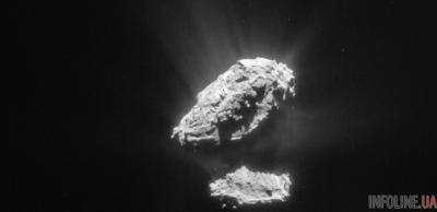 Погибший зонд Розетта оставил фантастическую гифку с поверхности кометы.Видео