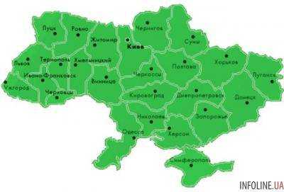 В Украине появятся две новые области