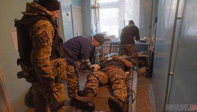 Двое украинских бойцов сегодня получили ранения