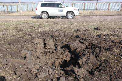 На Донбассе боевики из миномета обстреляли патруль ОБСЕ