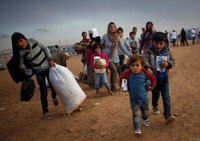 Беженцы с юга Сирии гибнут на границе с Иорданией