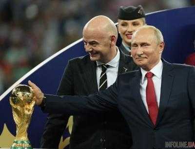 Путину не дали вручить Кубок мира ФИФА