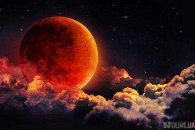 Сегодня украинцев ждет самая длинная "кровавая" Луна